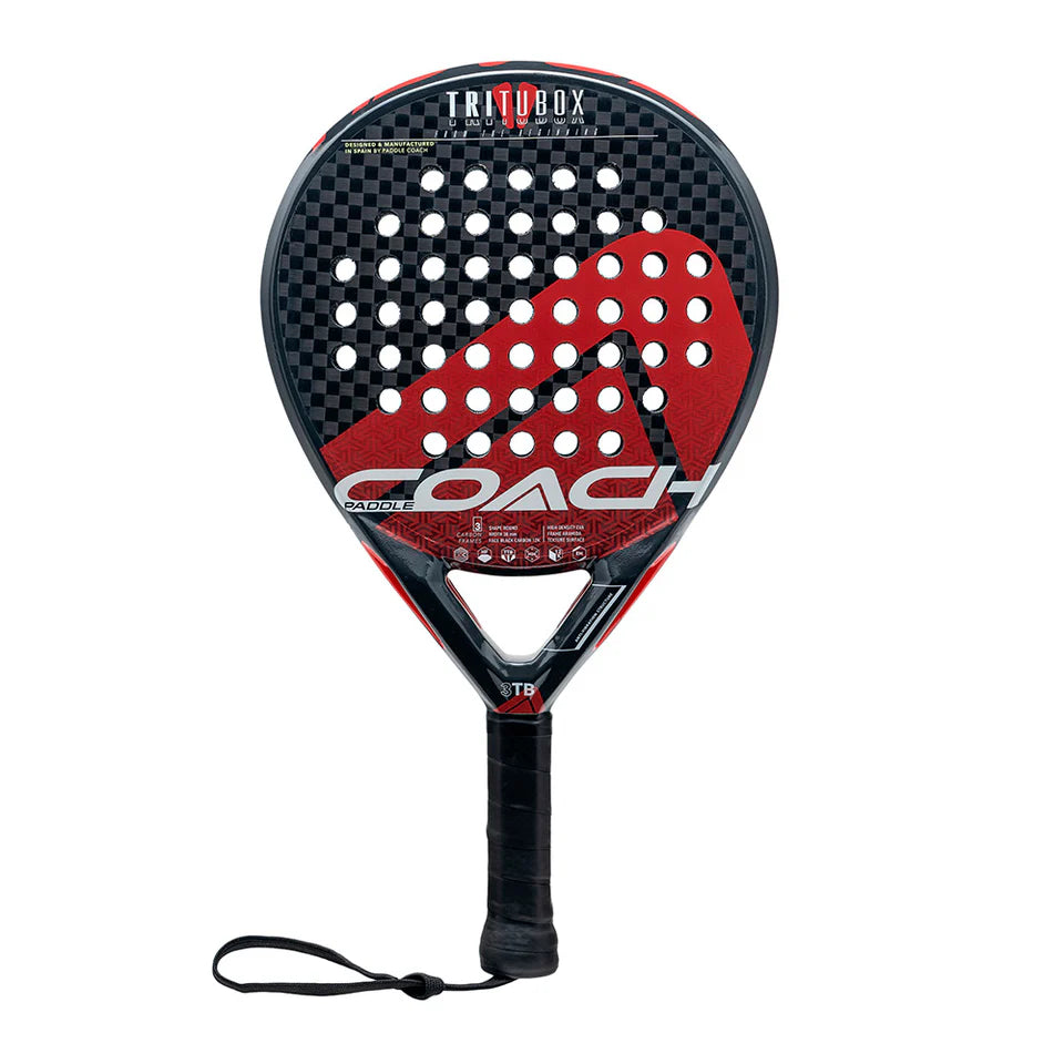 PADDLE COACH TRITUBOX 12K 2025 Padel Racket
